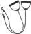 1 Pair Fitness Pull Rope Elastic Band Exercise Band Mini Exercise Bike Pedal Exerciser Bands for Working Out Stretch Bands for Exercise Band & Tension Band Man Plastic Detachable