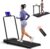 MAGIC UNION Walking Pad Treadmill Under Desk, 3 in 1 Portable Mini Treadmill for Home and Office, 265 lb Capacity 2.5HP Walking Jogging Machine with Remote Control, LED Display