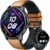 Smartwatch for Men Android Fitness Watch: 1.43″ AMOLED Smart Watches for Men with Bluetooth Call Answer IP68 Waterproof Activity Tracker 120+ Sports Modes Sleep Heart Rate Monitor Watch for iOS Phones