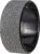 Gaiam Yoga Wheel – Multi-Purpose Yoga Prop & Back Stretcher – Assists with Flexibility, Releasing Tension in Back, Chest, and Spine – Textured Non-Slip Surface, Durable Core – 5″W x 12″ Diameter